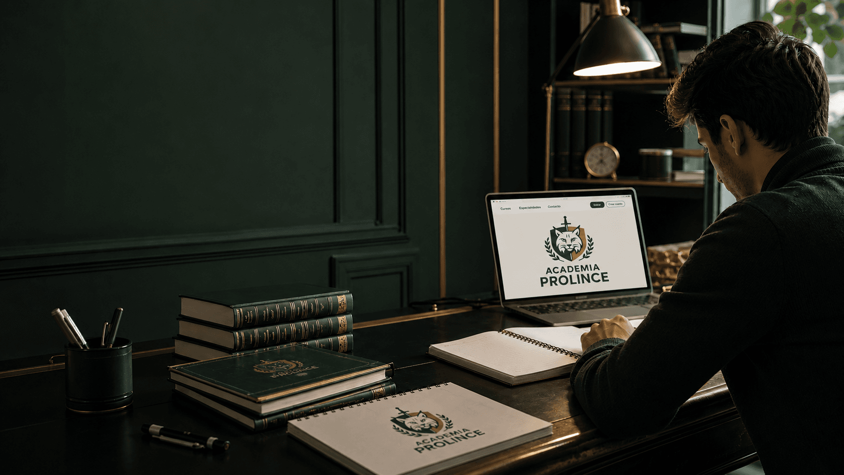 Alumno preparando simulacros con Prolince